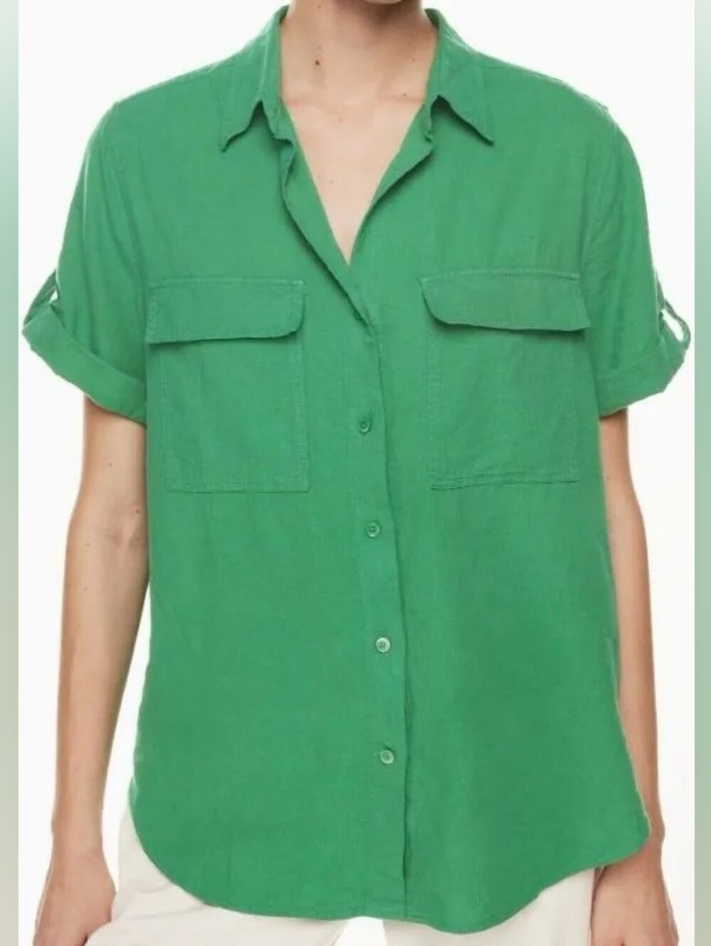 Baton Linen Utility Shirt